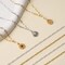12Pcs Gold and Silver Paperclip Chains for Jewelry Making 16 Inch Stainless Steel Chain Bulk for Women and Men